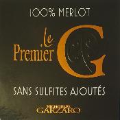 Le Premier G -100 % merlot sans sulfites ajoutés - Vin de France