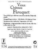 Vieux Château Flouquet 2019 AOC SAINT- EMILION GRAND CRU